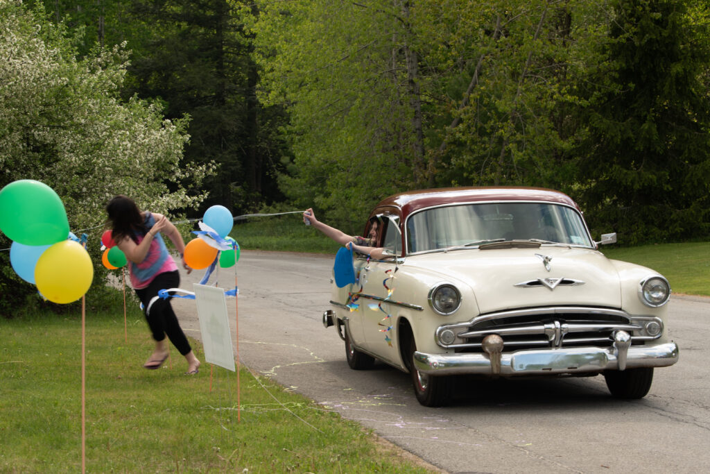 Milestone celebrations for a teen during Coronavirus was made special with a parade.